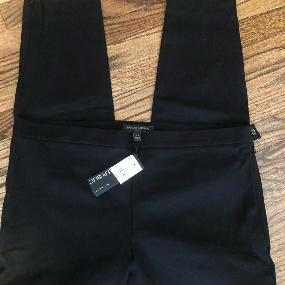 Banana Republic Black Sloan pants